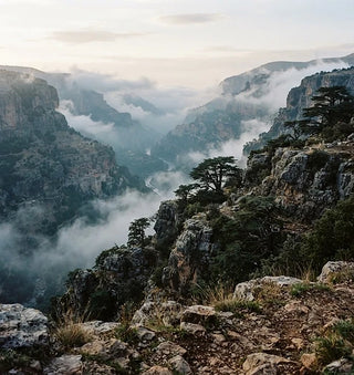 Lebanese mountain landscape